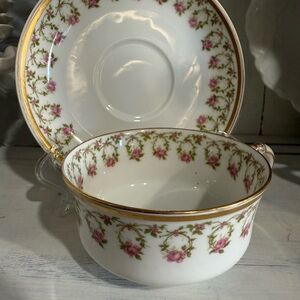Haviland France teacup and saucer